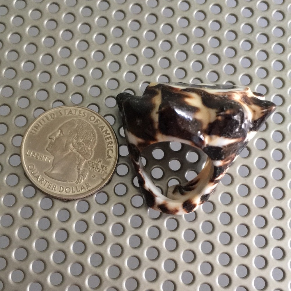 Natural Shell Ring - image 8